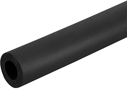 sourcing map Rohrleitung Isolierung Schaum Rohr Rückstand Isolierung Rohrleitung 12mm(1/2) ID 22mm(7/8) AD 20 Wärmeerhaltung für Handgriff Greifen Unterstützung