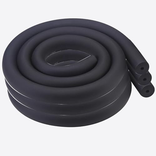 MTSYXYM 3 pcs Rohrisolierung,Flexibel Schaum Isolierung,Schaum Rohrisolierung,Schaumstoffrohr Schwammschutzhülle,Für Erdgasrohre,Heizung Und Sanitär Zu Hause. (Size : 89MM*40MM*2M)
