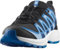 SALOMON XA Pro V8, Calzado de Trail Running Niños, Black White French Blue, 39 EU