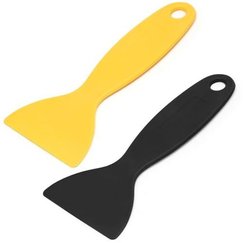 Hordion 10 spatole in plastica per rimozione di bolle d'aria, strumento di installazione flessibile per rimuovere bolle d'aria, raschietto per vernice per stampa 3D, rimozione di resina, macchie e