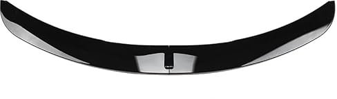 ZIRTUS Auto Frontlippe Frontspoiler für BMW 3 Series E90 E91 M-Tech 2005-2008, Auto Front Stoßstange Lip Spoiler Schutz Körper Kit Antikollision Stoßfänger Splitter Diffusor,A Black