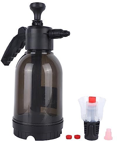 Schaumpistole, Schaumsprüher für Auto Motorrad und Garten Manuelle Schaumkanone mit 2L Kapazität Extra Düse für Autowäsche Blumenbewässerung und Mehr