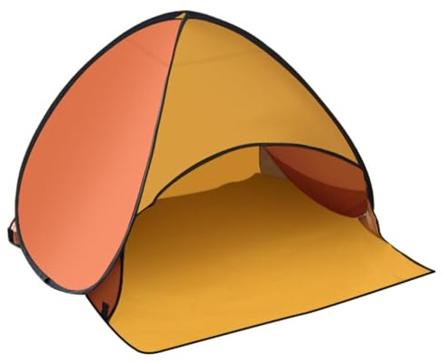 Automatisches Schattenschutzzelt Mit PopUp-Überdachung - Strandmuschel | Strandzelt Für Hunde | Sofortiger Sonnenschutz Für Kleine Haustiere | Strandmuschel Mit Tragetasche | Pop-Up Strandzelt