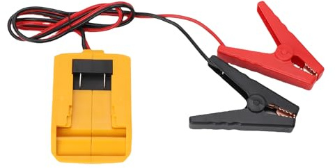 Aramox Démarreur de Saut de Voiture de Batterie 18V, Démarrage du Véhicule D'urgence, Construction Compacte et Portable, Robuste, Utilisation Polyvalente, matériau: ABS