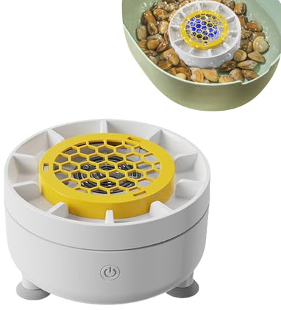 Dispositivo limpiador de frutas | Dispositivo automático de limpieza de alimentos | Pequeña lavadora eléctrica de frutas para preparación de alimentos, mostrador del hogar, camping al aire libre