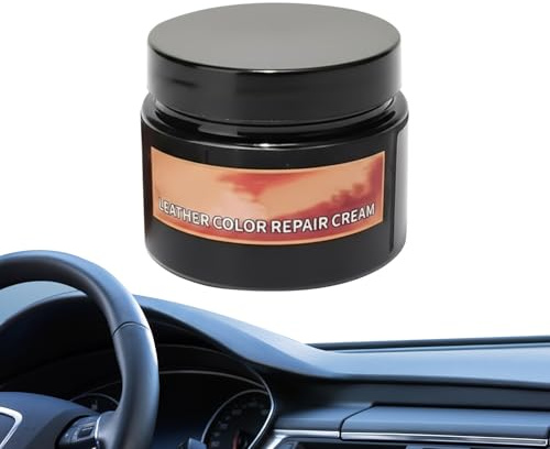 Detergente per la rifinitura dello sterzo, Prodotto per rifacimento della Superficie, rinnovatore della Presa usurata, Crema per la rifinitura di Interni in Pelle e cruscotto 'Auto, Liquido