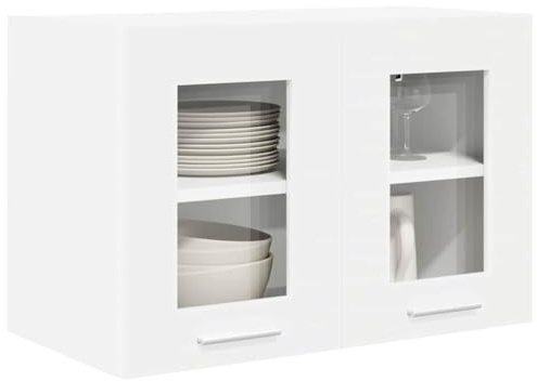vidaXL Mueble Colgante 2 pcs 60 x 31 x 40 cm Madera de ingeniería, Armario de Cocina Moderno, diseño Rectangular, Gran Espacio, Materiales Resistentes, Estilo contemporáneo, soluciones de hogar