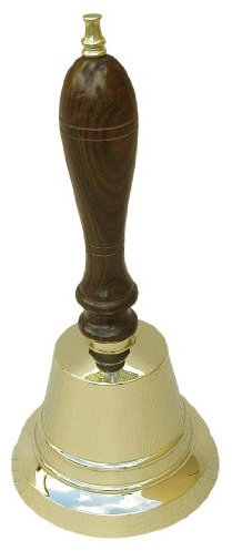 Tischglocke Handglocke Weihnachtsglocke, 18 x Ø 7,5 cm