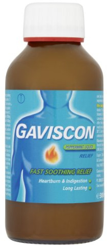 Gaviscon Peppermint Liquid Relief Oral Suspension, 300ml