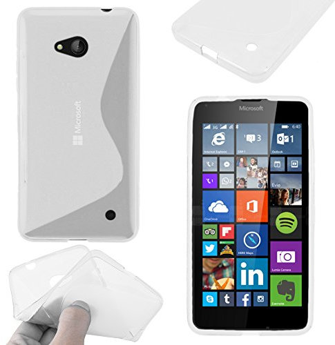 ebestStar - kompatibel mit Microsoft Lumia 640 Hülle 640 LTE Dual Flex Silikongel Handyhülle, Klar TPU Schutzhülle, S-line, Transparent