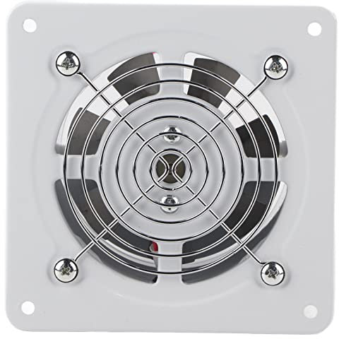 Aspiratore Ventola da ventilazione silenziosa a basso rumore estrazione Ventola di scarico montata a parete casa bagno cucina Garage di ventilazione Air Vent basso consumo energetico 100mm 25W 220V