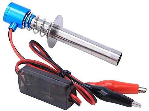 Tbest RC Engine igniter, Universal RC Engine Ignition Electronic Glow Plug Starter Igniter Vehicle Accessory for 1/8 1/10 Remote Control Car Model Toy
