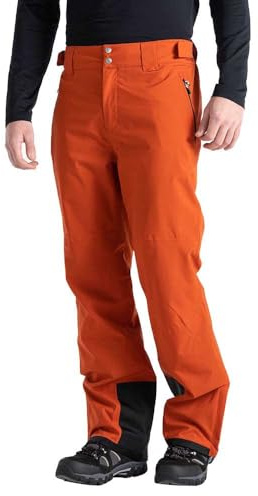 Dare 2b Recycelte, wasserdichte Herren-Skihose, atmungsaktive Hose mit ARED-Technologie, verstellbare Hosenträger, Schneegamaschen und Reißverschlusszwickel