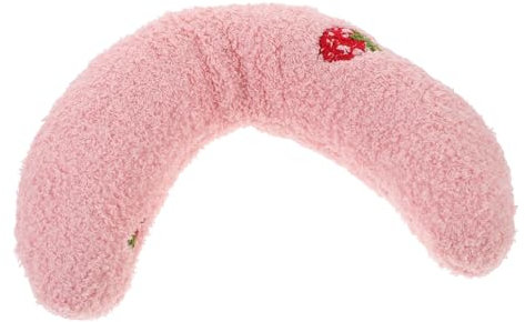 BESPORTBLE U-förmiges Katzenkissen Flauschiges Nackenschutzkissen Für Katzen Schlafkissen Für Hauskatzen Kleines Kissen Waschbar Und Pflegeleicht