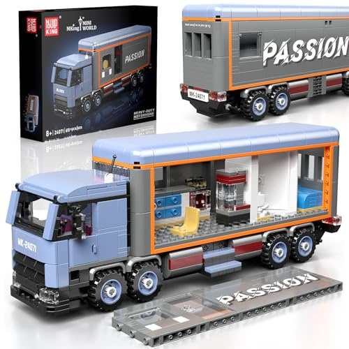 Mould King 24071 - Kit di mattoncini da costruzione per camion e modello auto, tecnologia creativa, adatto per 8+ bambini/adulti/collezionisti (615 pezzi)