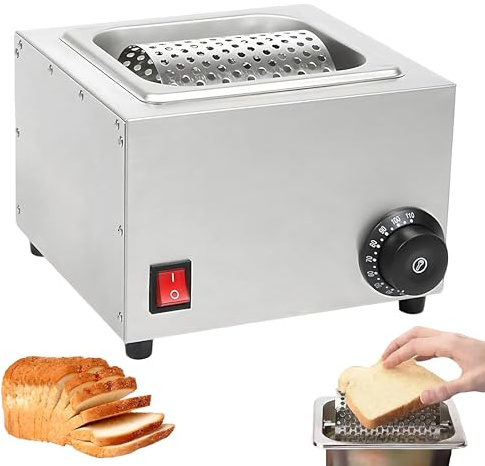 Esparcidor de mantequilla de acero inoxidable con control de temperatura para hamburguesas y barbacoas