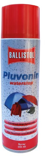 G8DS Ballistol Pluvonin Waterproofing Spray with Nano Technology 500 ml