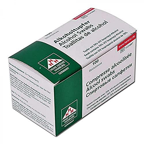 Heinz Herenz - Toallitas con alcohol (100 unidades)