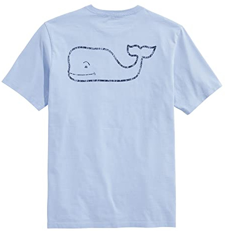 Vineyard Vines Men's Whale Short Sleeve T-Shirt, Jake Blue, L