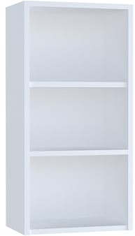 Baikal Armario de Baño Montado. Mueble Auxiliar Multiusos. Armario Abierto Suspendido, Fabricado en España. Certificado FSC. Distintos Modelos y Acabados. Mueble MONTADO.