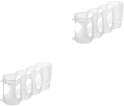 Warmhm 4pcs Storage Cube Boxes for Fridge Beer Preservation Box Kitchen Container Crisper