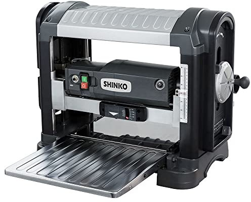 Shinko DH330 Dickenhobel – 330 mm Hobelbreite, Spiralwelle mit 26 HSS-Wendeplatten, 1800 W Motor, kompakt & mobil