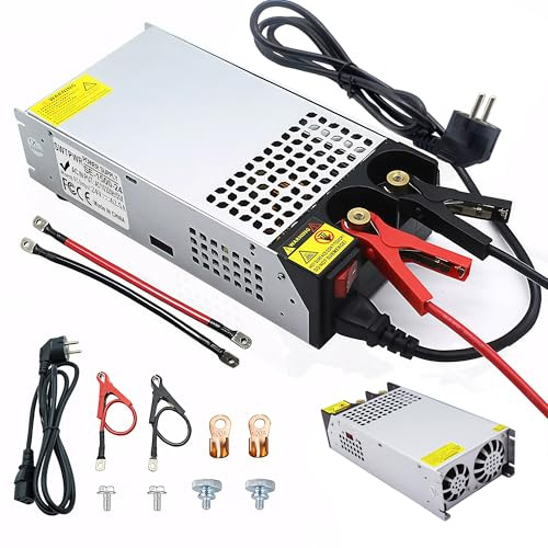 SWTPWR Upgraded Schaltnetzteil DC 24V 62A 1500W Netzteil,AC 220V/230V auf DC 24 Volt LED Trafo Schaltwandler,Adapter Transformator für LED Streifen Lichter 3D Drucker CCTV LED Beleuchtung