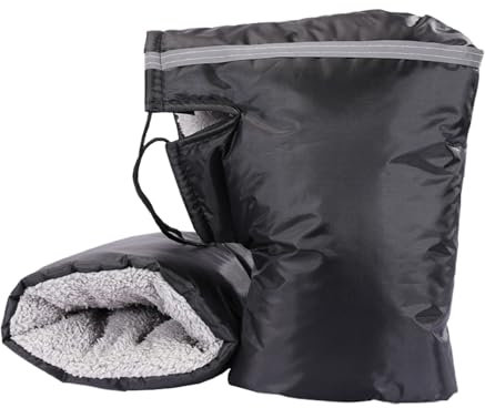 Generisch Motorrad-Handmuffen | Reiter-Handschuhe, Stulpen, Griff, Thermo-Überzug | Windschutz, Handwärmer, ATV-Zubehör, wasserdicht, für Roller, ATV, Motorräder, Schneemobile