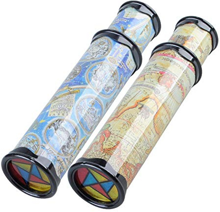 Garvee Kaléidoscope Magique Rotatif de 30 cm pour Enfants et Adultes - Jouet éducatif et créatif - Vues variées de scènes d'intérieur - Idée Cadeau d'anniversaire - Grand modèle AB87914
