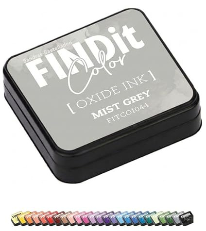Sandras-Bastelladen Findit Color Oxide Ink Stempelkissen (Nebel Grau)