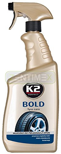 Reifenreiniger Reifenpolitur Reifenpflege Reifenschwärzer Reifenwartung Reifenschaum Reifenschutz Gummipflege Gummibehandlung Farbschutz Schutz vor Rissbildung Alterung Farbausbleichung Nass-Effekt Tiefglanz Tiefschwarz 0,7l ZERSTÄUBER