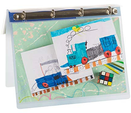 3L Kids Fr 110961 – 10 Laminierfolien A4 kalt vorgebohrt für Ordner, Laminiertaschen ohne Maschine, Format A4, 312 x 232 mm – 10 Stück