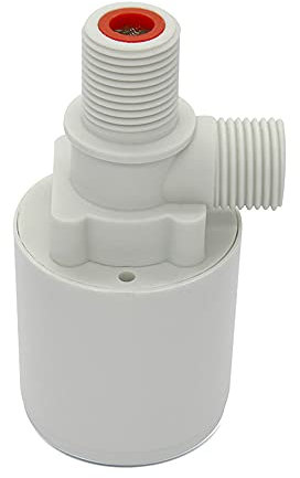 ANCLLO 0,5 Zoll Außengewinde Automatisches Wasserstandsregelventil Turm Wassertank Schwimmerkugelhahn mit Filter (vertikale Inneninstallation)