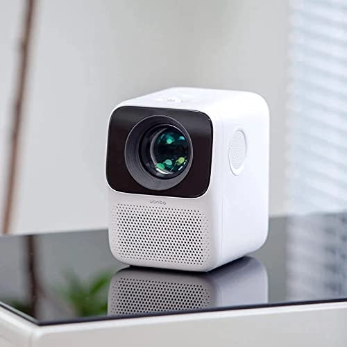 Xiomi Proyector portátil Wanbo T2 MAX LCD LED Soporte vertical Keystone Correction Mini Home Cinema