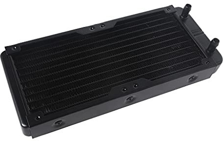 PLMN G1/4 Draht 240 mm PC Wasser-Wärmetauscher Computer Aluminium Kühlkörper Kühlkörper für Computer Wasserkühlung