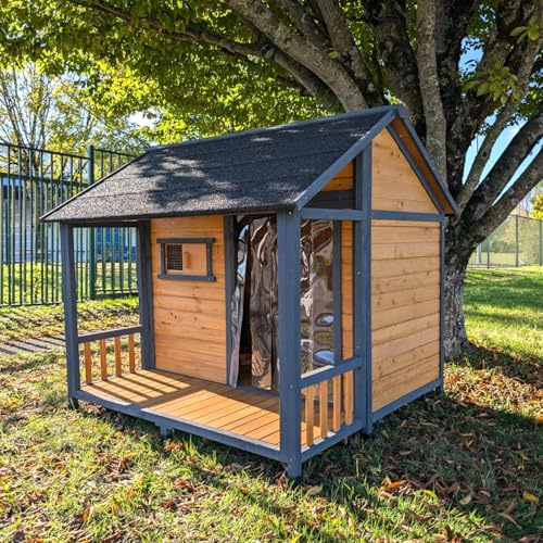 Chalet Saint-Bernard - Casita para perros, talla XXL