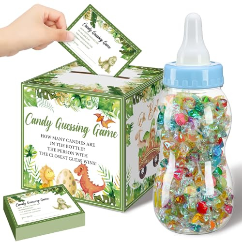 Glenmal Dinosaur Baby Shower Games, Large Bottle