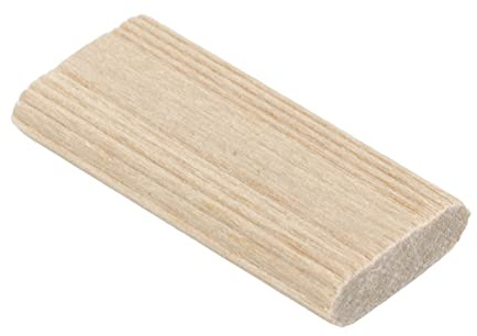 50 Stück Buchenholz-Domino-Zapfenstopper, 6 X 40 Mm Holzdübelstangen, Holzdübelstifte Zum Basteln, Holzbearbeitung, Möbel, Spleißen von Möbeln, Professioneller Schreiner,