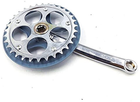 Skdvy Vierkant 6/7/8-fach Kurbelgarnitur, Fahrradkettenrad Kurbel 32 Zahngeschwindigkeit Kurbel 32 Dental Port 165