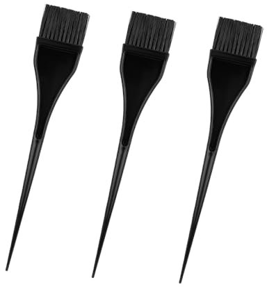 Classic Hair Dye Brush - 3Pcs Hair Dyeing Comb Brush - Hair Tint Brush for Highlight Kit - Hair Dye Brushes Tool Set - Hair Dye Tool - Tinting Brush for Bleach Hair Dye,Hair Colouring Brush