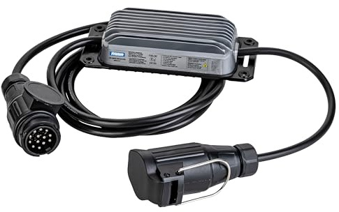 RheinParts Fristom Appareil de commande ballast LED 13 broches pour éclairage de remorque Boîtier en aluminium étanche Résistance de charge LED pour un fonctionnement sans erreur Conforme ECE R48