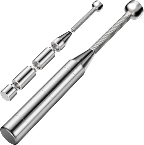 Macebell Verstellbare 6-in-1 Indianerschläger Clubbell Premium Steel Clubs für Training, Ganzkörpertraining, Muskelaufbau, Schultern, Griff und Unterarme