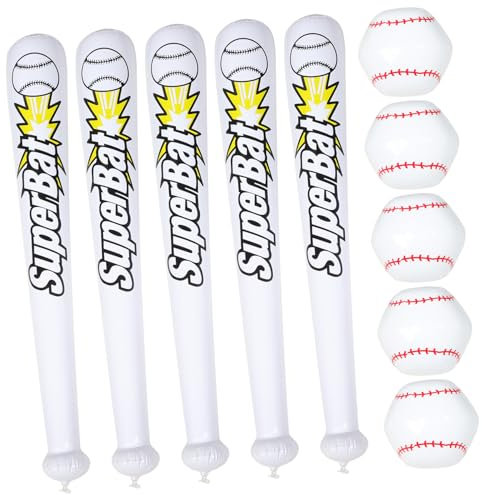 GARIOUANS 1 Satz Aufblasbarer Baseballschläger Teiliges Spielzeuge für Strand und Spaß bei Sportveranstaltungen und Kreativen Feiern