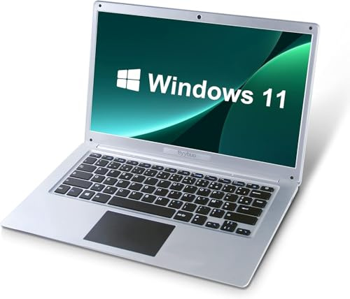 Générique Azerty Clavier Français Ordinateur Portable 14.1 Full HD Processeur Intel Celeron Windows 11 PC RAM 4Go ROM 64Go SSD 128Go WiFi USB 3.0 BT 4.0