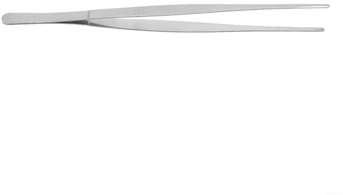 Pince à barbecue en acier inoxydable pour barbecue et buffet, outil de cuisine antirouille et résistant pour restaurant et cuisine en plein air (30 cm)