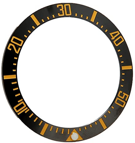 Inserto de Bisel de Reloj de Cerámica de Alta Dureza, Pieza de Reparación de Anillo de Bisel de Cuentas Luminosas, Fácil Operación para Reparadores de Relojes, Material Duradero para un Uso