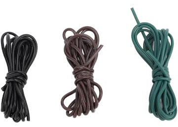LIYJTK Sedal de Pesca de Carpa, Manga de Tubo de Plataforma de Goma de Estilo Europeo, Resistente a mordeduras y envolturas, Aparejos de Pesca con Cebo, 3 uds.