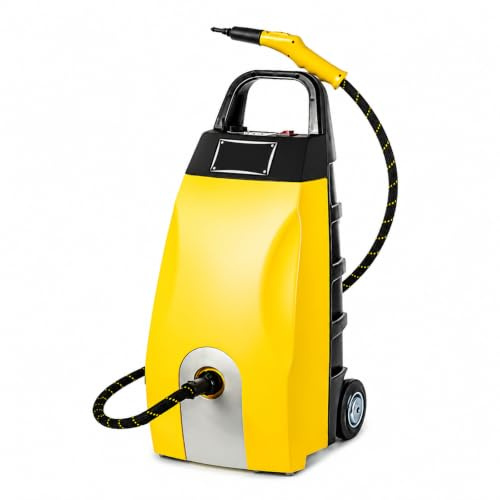 FgdVrelnor Limpiador a Vapor Profesional 3000W, Depósito 3,5L Yellow