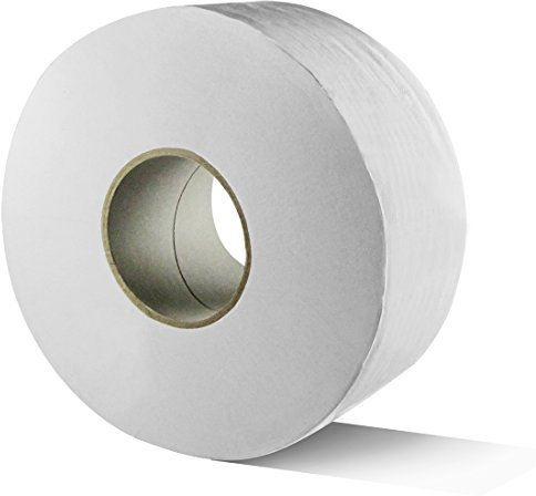 Karat 9 Jumbo Roll Toilet Paper - 2-Ply Industrial Strength Tissue (JS-JRT1000), 1000 ft, 12 Pack