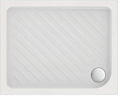 Ceramica Dolomite J526801 GEMMA 2 Piatto doccia quadrato in ceramica 100X80 cm - Bianco